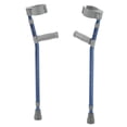 thumbnail image 1 of Inspirado en las muletas pediátricas de antebrazo Drive, azul caballero, grandes, 1 of 2