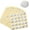 Silver Heart, variant on 300pcs Gold Christmas Embossed Wax Seal Looking Envelope Seals for Gifts Packages/Party Favors, Self-Adhesive