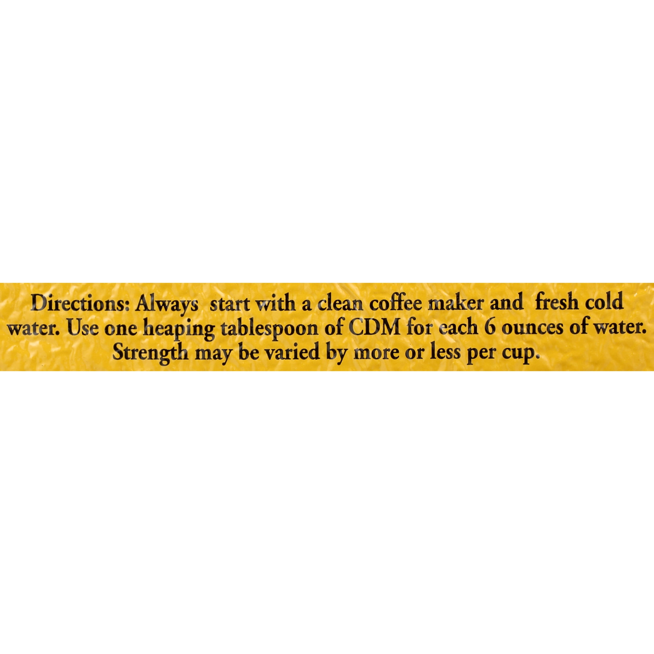 CDM Coffee & Chicory Medium Roast, 13 oz