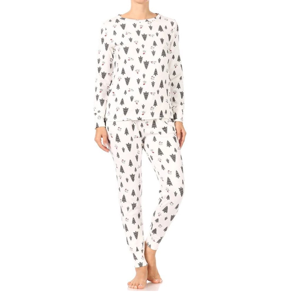 fleece lined pajamas