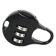 thumbnail image 2 of Cadenas Numérique, Mini Serrure à Combinaison 3 Code Cadenas Fonctionnement en Douceur, 2 of 5