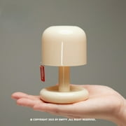 XAOCENH Creative Mini Mushroom Style USB Rechargeable Led Night Light for Bedroom Decor  Coffee-themed Sunset Night Lamp