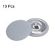 thumbnail image 3 of 10uds 40L Tela Paño Cubierto Botón 25mm Redondo Metal Vástago Costura Botones para Trajes Vestido Blusas Claro Azul Unique Bargains, 3 of 5