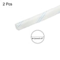thumbnail image 2 of Vidrio Fibra Manguito Aislamiento Tubería, Protección Manguito Tubería 12mm/0,47 Pulgadas IDx1m/3,28 Pies para Cable Alambre Envoltura, Paquete de 2, 2 of 7
