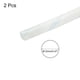 thumbnail image 2 of Vidrio Fibra Manguito Aislamiento Tubería, Protección Manguito Tubería 12mm/0,47 Pulgadas IDx1m/3,28 Pies para Cable Alambre Envoltura, Paquete de 2, 2 of 7