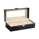 thumbnail image 2 of Organizador de relojes para hombre, escaparate de almacenamiento, estuche de exposición negro, caja con 5 ranuras, bandeja para colgante, reloj de, 2 of 8
