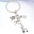 thumbnail image 2 of 1Pc Baby Carriage Bottle Keychains Meaningful Key Holder Creative Key Ring Key Decoration Small Gift(Silver), 2 of 9