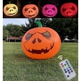 thumbnail image 1 of 16 inch remote control board Halloween horror eyeball bar haunted house mall decoration can be hung thickened luminous horror theme party decoration s, 1 of 5