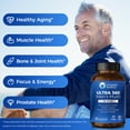 thumbnail image 6 of Vitamin World Ultra 360 Multivitamin for Men 50 Plus, Men's 50+ Multivitamin with Minerals & Herbs for Prostate Function, Supplement with Vitamin A, C, D, E & Zinc for Healthy Aging, 180 Caplets, 6 of 7