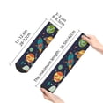 thumbnail image 5 of Bingfone Space Design Patterned Men'S Women'S Casual Cotton Socks, 5 of 9