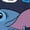 NAVY, variant on Lilo & Stitch - USA Stitch Drawing - Women's Short Sleeve Graphic T-Shirt