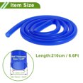 thumbnail image 4 of Unique Bargains 6.6Ft 1/2" 12mm ID 2mm Thickness Silicone Vacuum Tubing Hose High Temperature Automotive Vacuum Line 1 Pcs 130PSI Max Pressure, 4 of 6