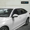thumbnail image 6 of CLIM ART Incredibly Durable Rain Guards for Honda Civic 2022-2026 Sedan, Original Tape-on Window Deflectors, Vent Deflector, Window Visors, Car Accessories, 4 pcs. - 522268, 6 of 10
