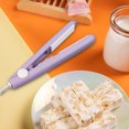 thumbnail image 2 of Mini máquina de sellado de turrón, sellador térmico de bolsas de alimentos para bolsas de patatas fritas, bolsas de aperitivos, 2 of 4
