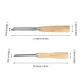 thumbnail image 2 of Shisuyan 2pcs Fruit Corer Vegetable Pitter Multifunctional Kitchen Fruit Pitter Serrated And Smooth Corer, 2 of 8