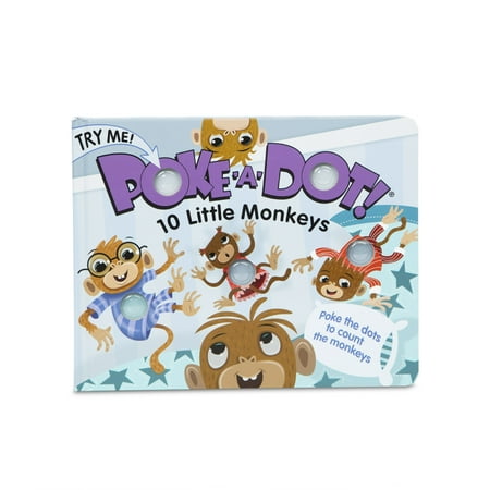 Melissa & Doug Children s Book - Poke-a-Dot: 10 Little Monkeys (Board Book with Buttons to Pop) - FSC Certified price history on PriceWatchPro