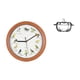 thumbnail image 1 of Reloj de pared con forma de pájaro cantor, plato de dulces de cristal con tapa, relojes de pared decorativos con forma de calabaza para paredes, cocin, 1 of 8