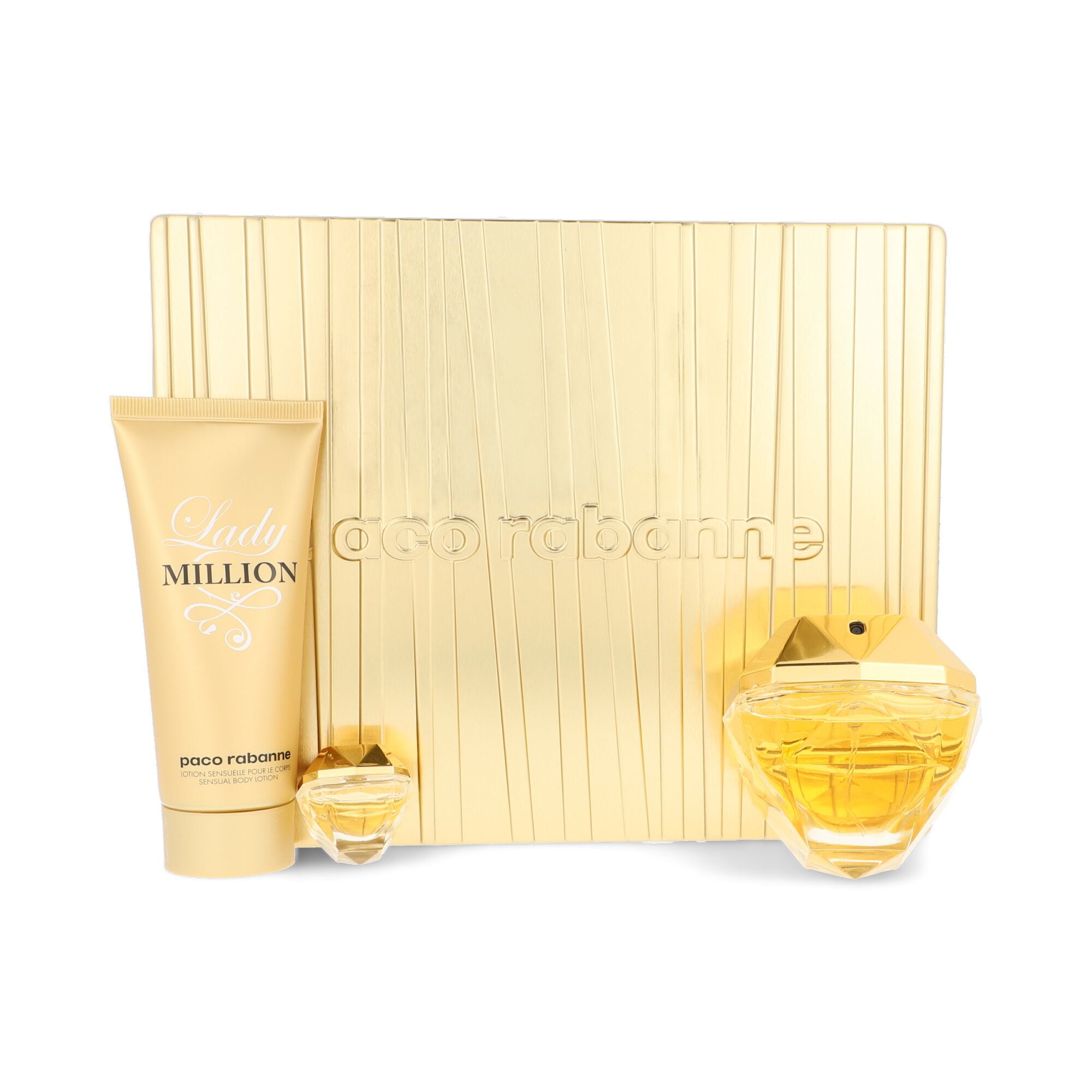 Body Lotion Set One Million Mujer Million Gold Body Lotion Paco