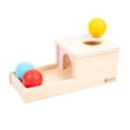 thumbnail image 1 of Caja Montessori Object Permanence Adena con bandeja y 3 bolas, 1 of 9