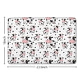 thumbnail image 5 of White Cow Family Spot Pattern Flannel Non Slip Door Rugs,Washable Door Mats Indoor,Decorative Door Mats,Dirt-Resistant and Absorbent Doormat for Entrance,Bedroom,Kitchen,Bathroom,23.5x16in(60x40cm), 5 of 5
