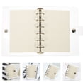 thumbnail image 3 of Miangastore 1 Set of Loose-leaf Notebook Waterproof Binder 6-Rings Binder Notebook Novelty Writing Notepad, 3 of 9