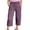 Purple, variant on Coerni Girls Wide Leg Pants Elastic Waist Flowy Casual Trousers Teen Line Pants Dry-Fit Jogger Sweatpants Beach Baggy Palazzo