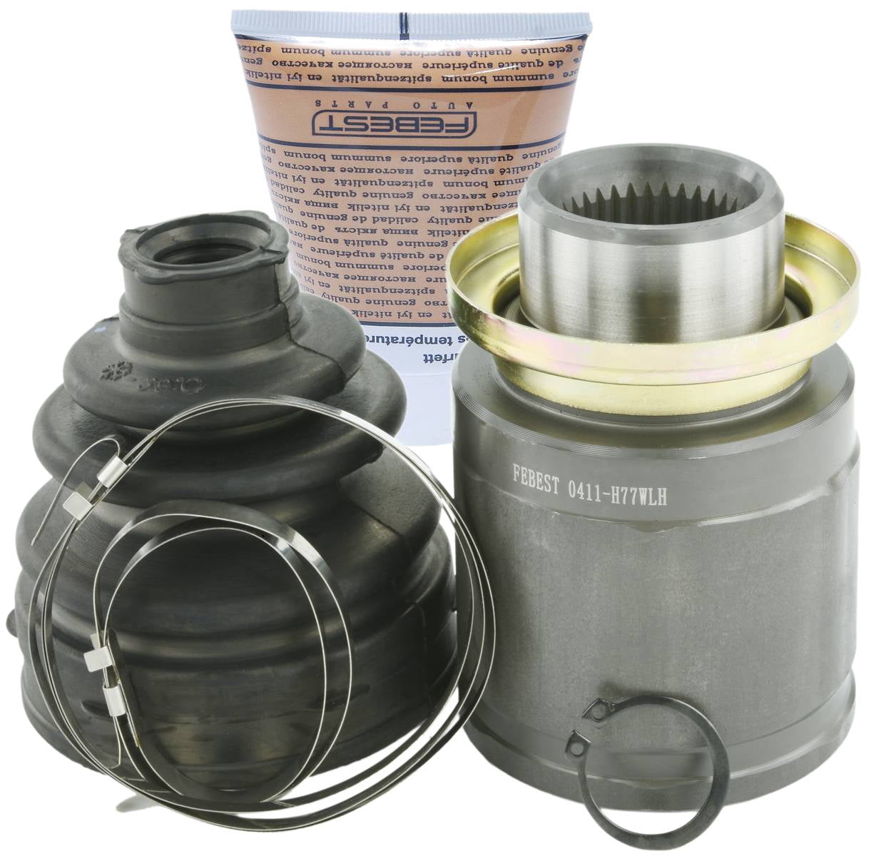 Inner CV Joint Boot Kit By Febest - 75x96x22.5mm, OEM# MR290408, PN 0415-N94T 2 thumbnail image