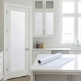 thumbnail image 6 of REGALWOVEN Frosted Window Privacy Film, Non Adhesive Static Cling Glass Stickers Sun Control Door Covering Decals for Home White 39.4 x 23.6 Inch, 6 of 7