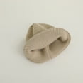 thumbnail image 5 of Lilgiuy Toddler Beanie for 1-4 Years, Baby Boys Girls Beanies Casual Solid Color Super Soft Comfort Woolen Hats Winter Warm Knit Pullover Caps Birthday Christmas New Year Gifts, Khaki, 5 of 6