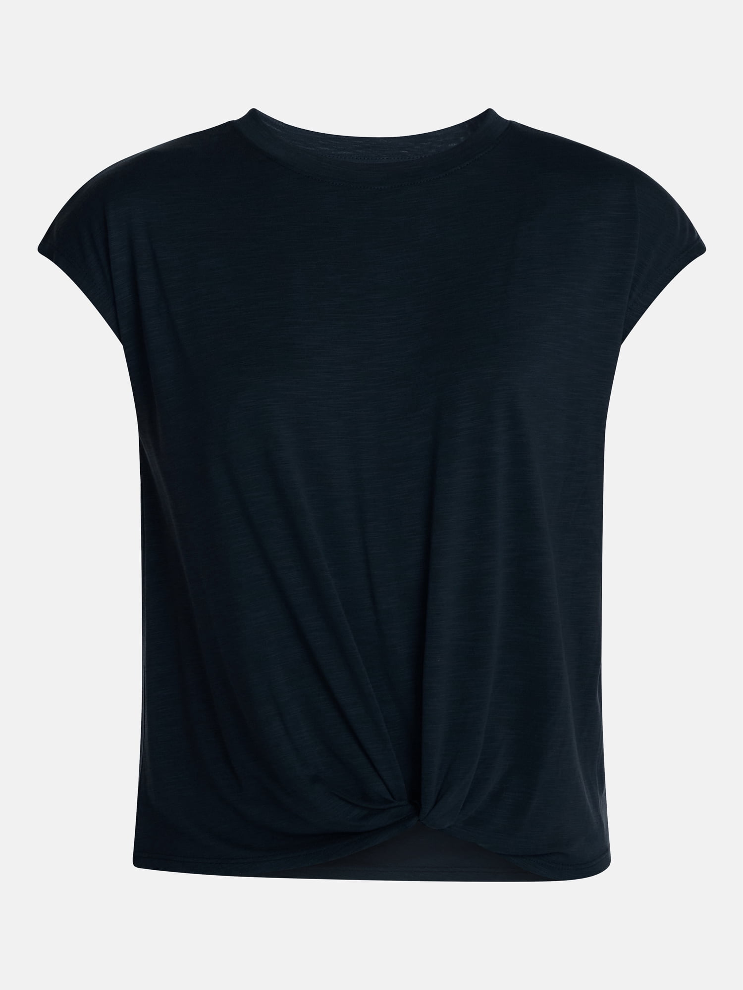 Time and Tru Women's Twist Front Top, Sizes XS-XXXL