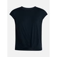 thumbnail image 6 of Time and Tru Women's Twist Front Top, Sizes XS-XXXL, 6 of 6