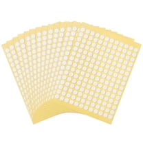 GROBRO7 20 Sheets Double Sided Adhesive Dots Stickers for Party supplies, Removable Round  Putty Clear Sticky for Festive Decorations