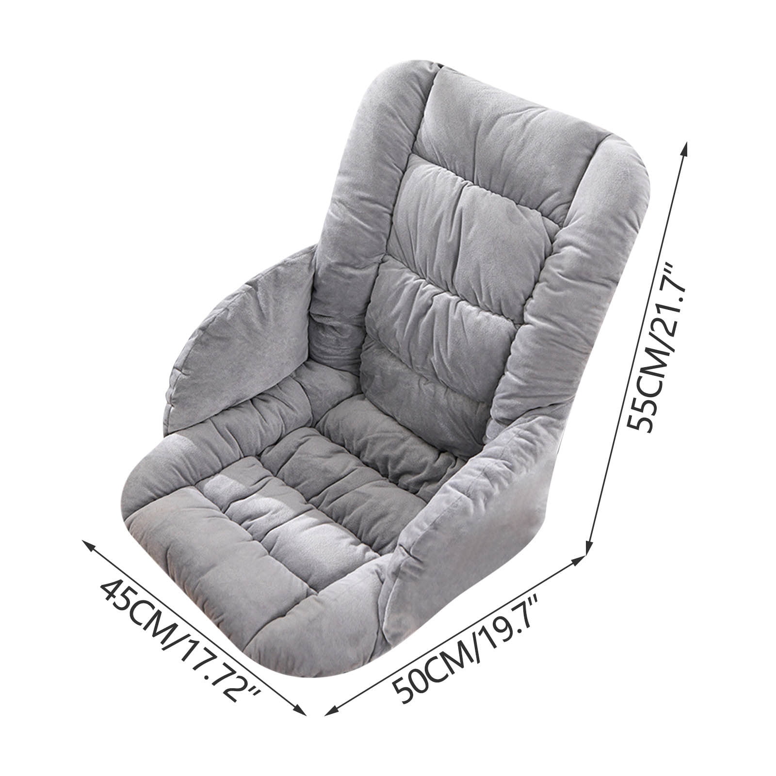 Heated Seat Cushion, Office Chair Heating Pad, Heated Seat Pad, Winter Integrated Heating Cushion (18x16 In) - Office Long-Period Sitting Waist Protection