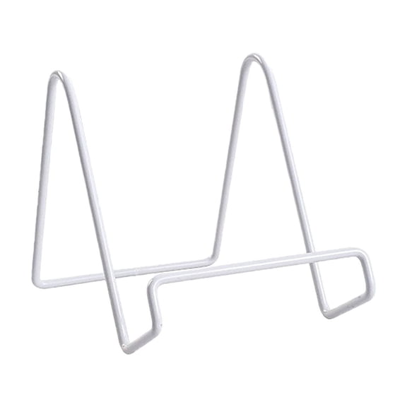 Plate Holder Easel Display Stand, Metal Plate Stands for Display, Tabletop Picture Stand Iron Easels for Display Artwork Pictures, Photo Frames, Book, Decorative Plates and Plaque