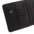 thumbnail image 3 of Multifunction Cars Sun Visor Clip Storage Case Package Organizer Black, 3 of 8