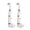 Silver, variant on MasteelfCA 2Pcs Violin Chinrest Screws Violin Fittings Violin Screws Instrument Accessories