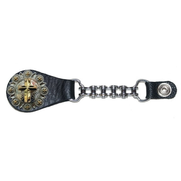 Handmade Gold Cross Vest Set. Made in Texas CURB