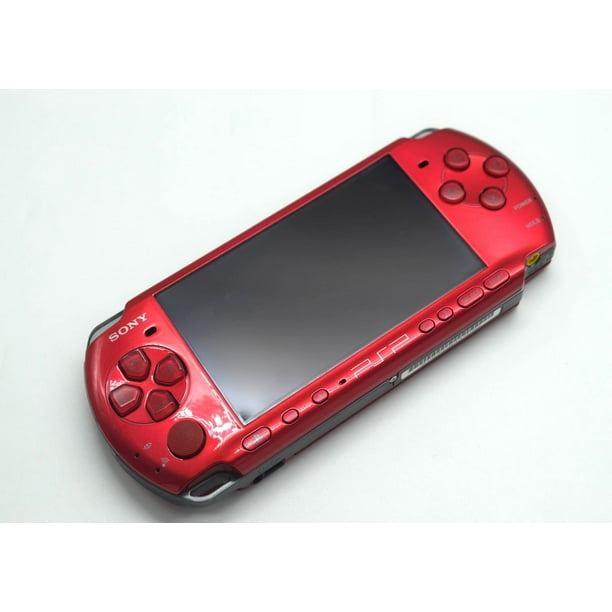 Sony PlayStation Portable PSP 3000 Console (Red) – PSP 3000