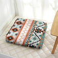 thumbnail image 5 of 22" Meditation Cushion Square, Boho Velvet Floor Pillow for Yoga, Reading Corner and Decor Use, 5 of 7