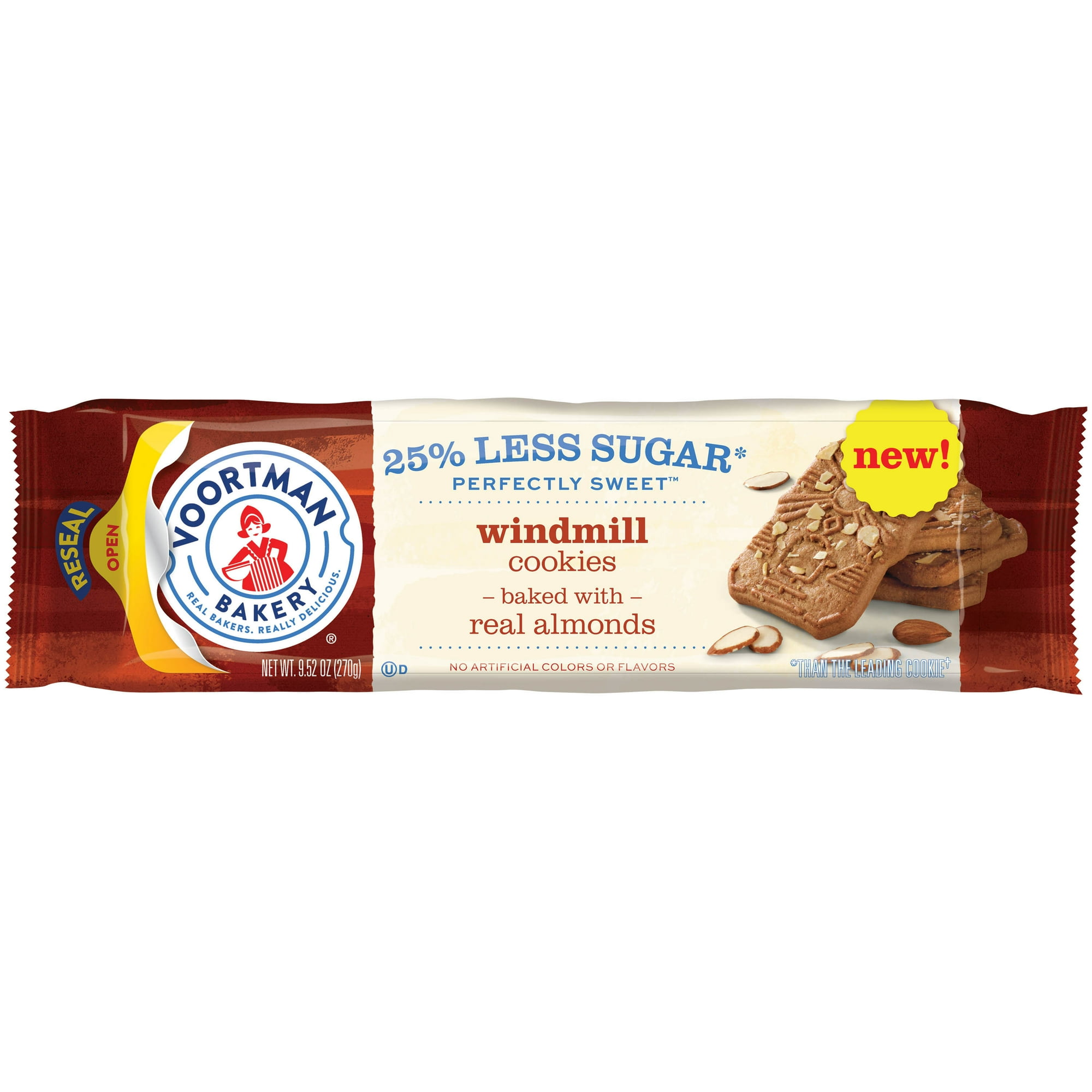 VOORTMAN Bakery Perfectly Sweet Windmill Cookies, 7.93 OZ