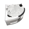 thumbnail image 3 of Whirlpool bathtub white 53″ x 53″ hot tub with Heater – Miami, 3 of 6