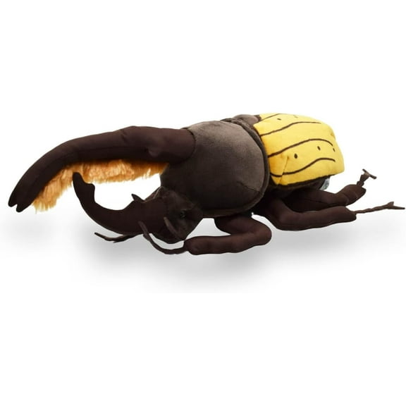 Realistic Dynastes Hercules Beetles Stuffed Animal Plush Toy, Lifelike Insect Animal Plushies, Simulation Animals Doll