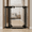 Black, variant on Fairy Baby Tall Clear Baby Safety Gate with Wall Protectors 29-38 in Wide Pressure Mounted Gates White