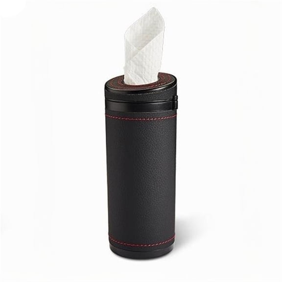 Cylinder Tissue Box for Car, Leather Tissue Box Holder, Colorful Car Tissue Holder, Car Accessories for Car Truck SUV
