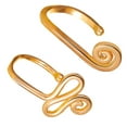 thumbnail image 2 of MasteelfCA 2Pcs Shining U-shape Nose Rings Snail-shape Nose Ring Snake-shape Nose Jewelries, 2 of 7