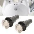 thumbnail image 1 of Wash Basin Drain Filter, Stainless Steel Standard Size Easy To Install Rust Proof Bathroom Sink Stopper  for Swimming Pool, 1 of 8