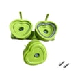 thumbnail image 2 of Modelo de Troquel para Insignias Máquina de Botones Accesorio Intercambiable Modelo de Corazón Material Resistente PP Adecuado para Bodas Cumpleaños E Verde, 2 of 8