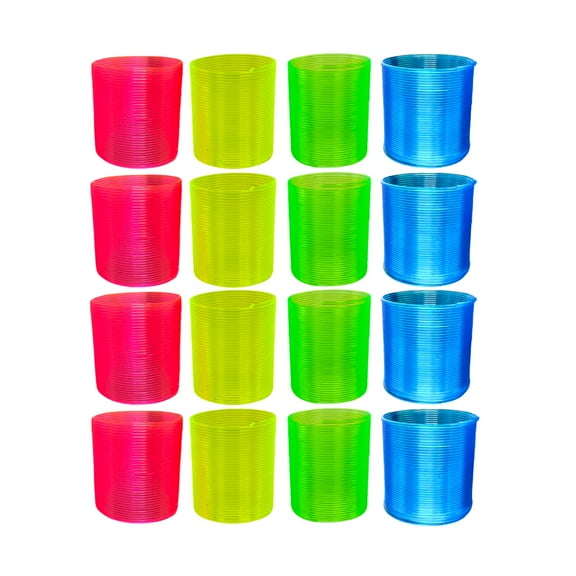 Miniature Neon Colored Springs - 4 Colors (Dozen)