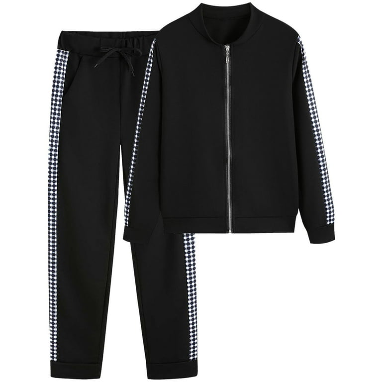 Casual Street Sequins Draw String Patchwork Zipper Mandarin Collar Long Sleeve Two Pieces(5 Colors) Casual Street Sequins Draw String Patchwork Zipper Mandarin Collar Long Sleeve Two Pieces(5 Colors)