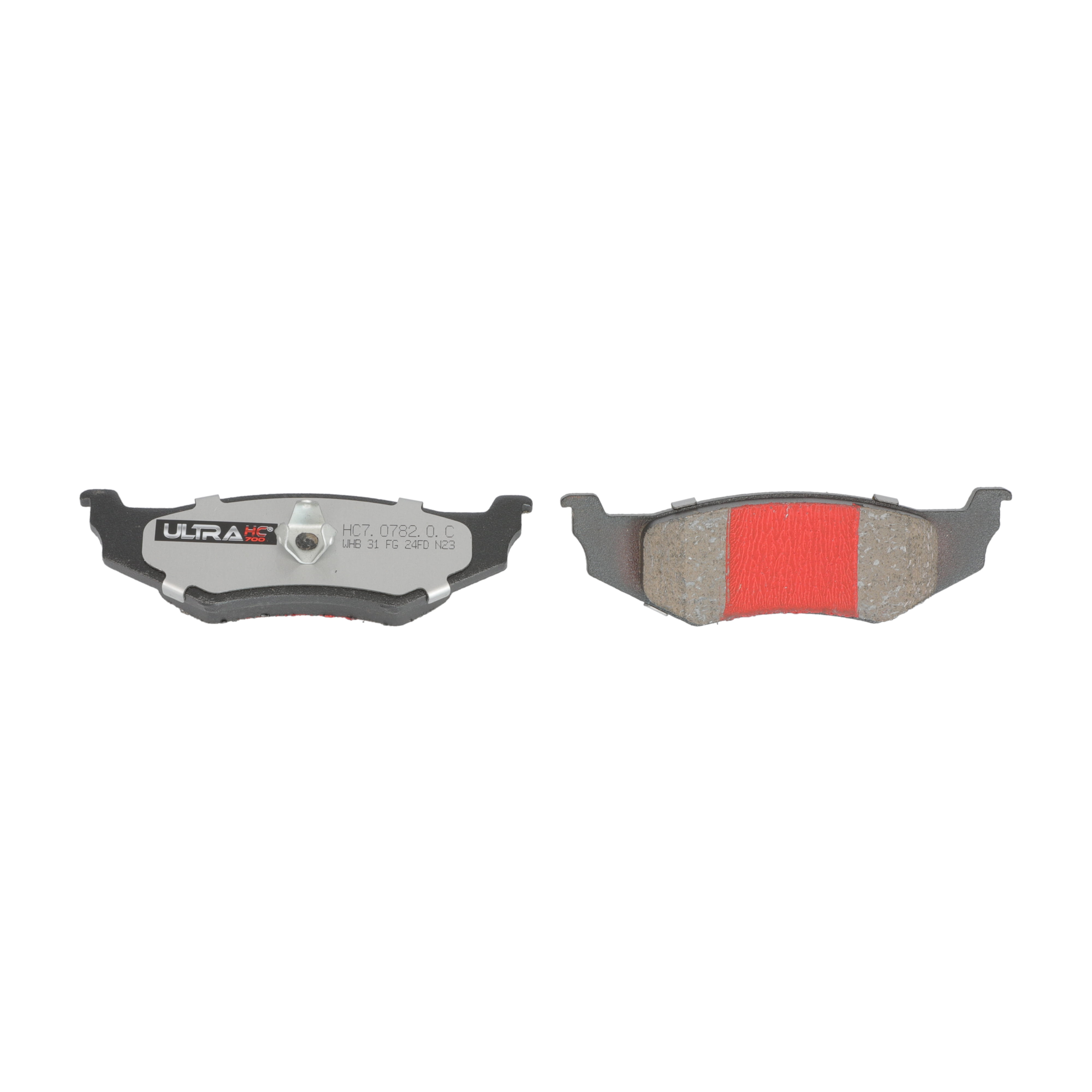 UltraHC 700 Brake Pad Set, Rear HC7.0782.0.C, Chrysler PT Cruiser 2009-2003